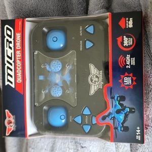 DPI GPX DR107BU MICRO QUADCOPTOR DRONE BLUE